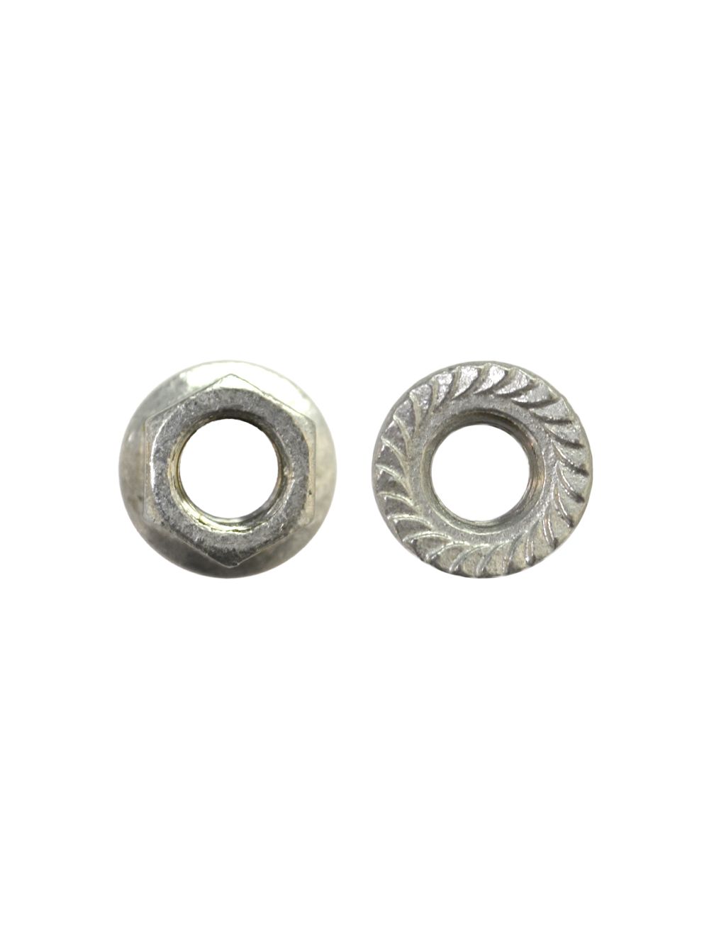 1/4-20 Stainless Steel Flange Nuts Serrated Base Lock Anti Vibration Qty 250 